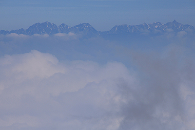 槍穂高連峰の写真