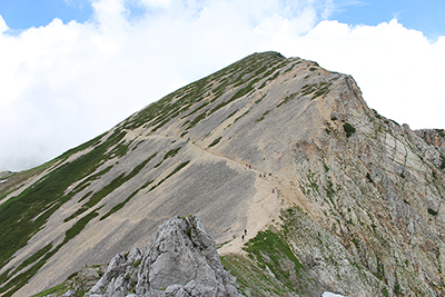 杓子岳の写真