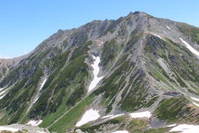 一ノ越と立山三山の写真