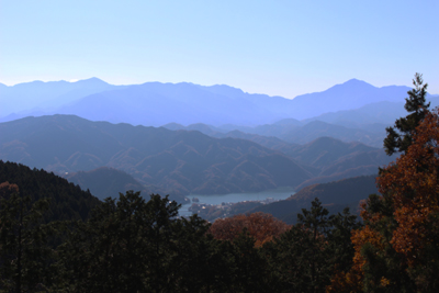 大室山や蛭ヶ岳方面の写真